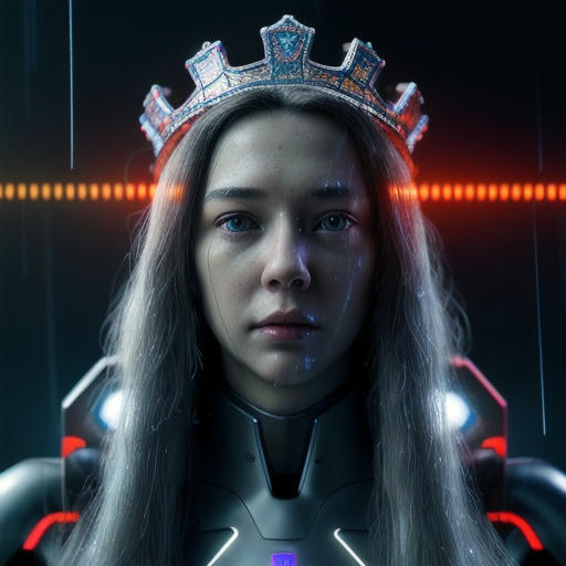Byte Queen Digital Queen by Openminddreams on DeviantArt