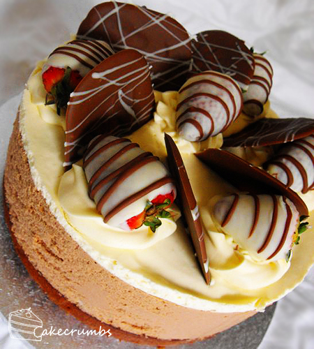 Chocolate Mousse Profiterole Cake by cakecrumbs Chocolate Mousse Profiterole Cake by cakecrumbs