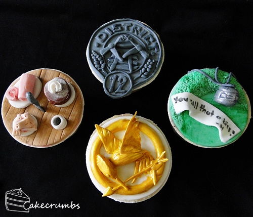 The Hunger Games cupcakes
