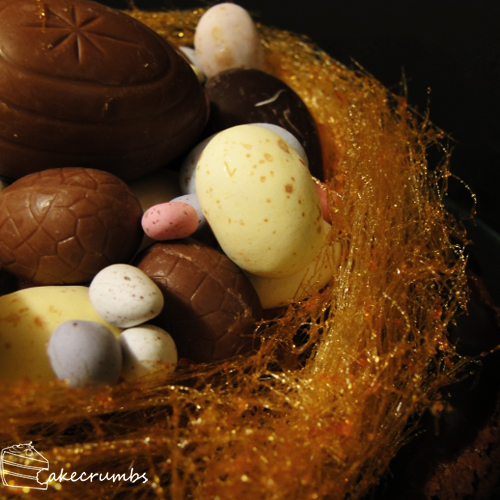 Easter Nest Mud Cake