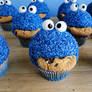 Cookie Monster Cupcakes