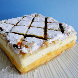 Vanilla Cheesecake Slice