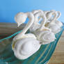 12 Days of Christmas :: 7 Meringue Swans