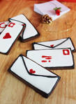 Love Letter Cookies by cakecrumbs