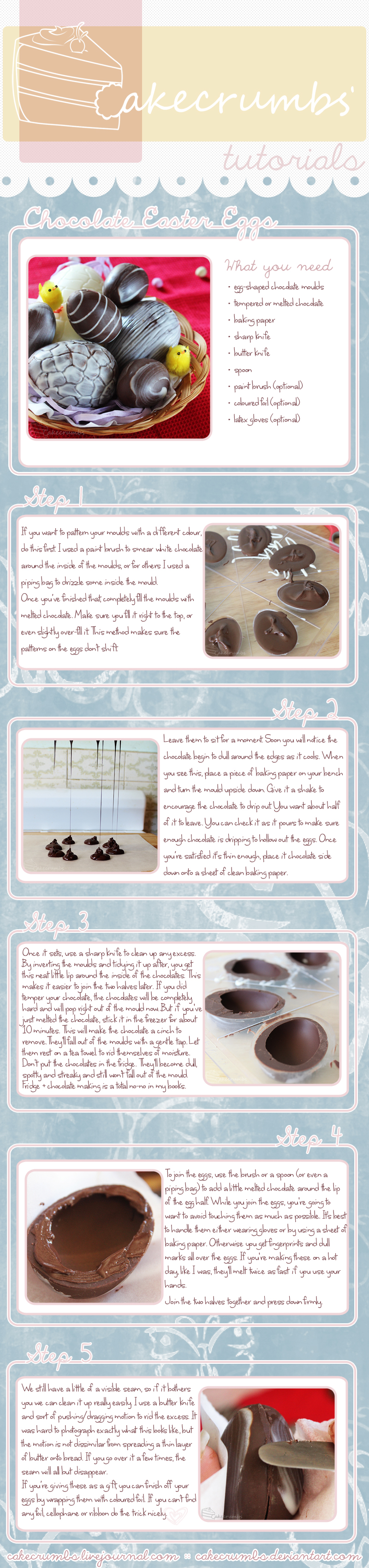 Tutorial: Chocolate Easter Egg