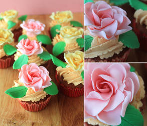 Spicy Rose Cupcakes