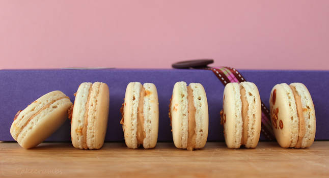 Salted Caramel Macarons