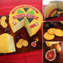 Swiss Wheel of Cheese Cake