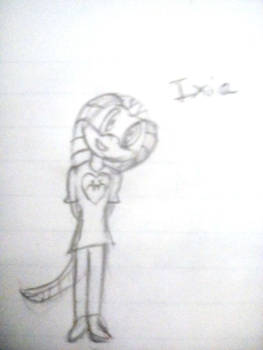 February Sketch 2 - Ixia