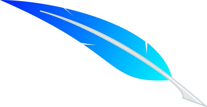 Vector: Skyblue Feather