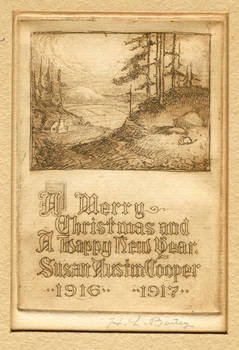 Christmas card 1916, and Interesting DISCOVERY!