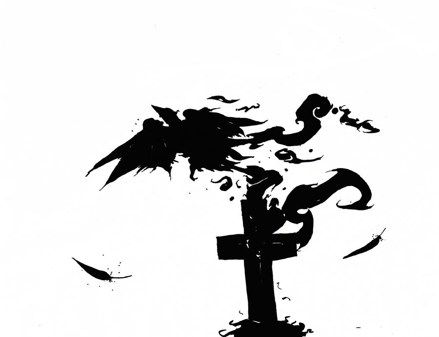 Ink work: Black Raven