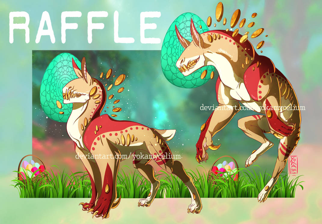 OPEN RAFFLE - Easter CS Primtooth by YokaMycelium OPEN RAFFLE - Easter CS Primtooth by YokaMycelium