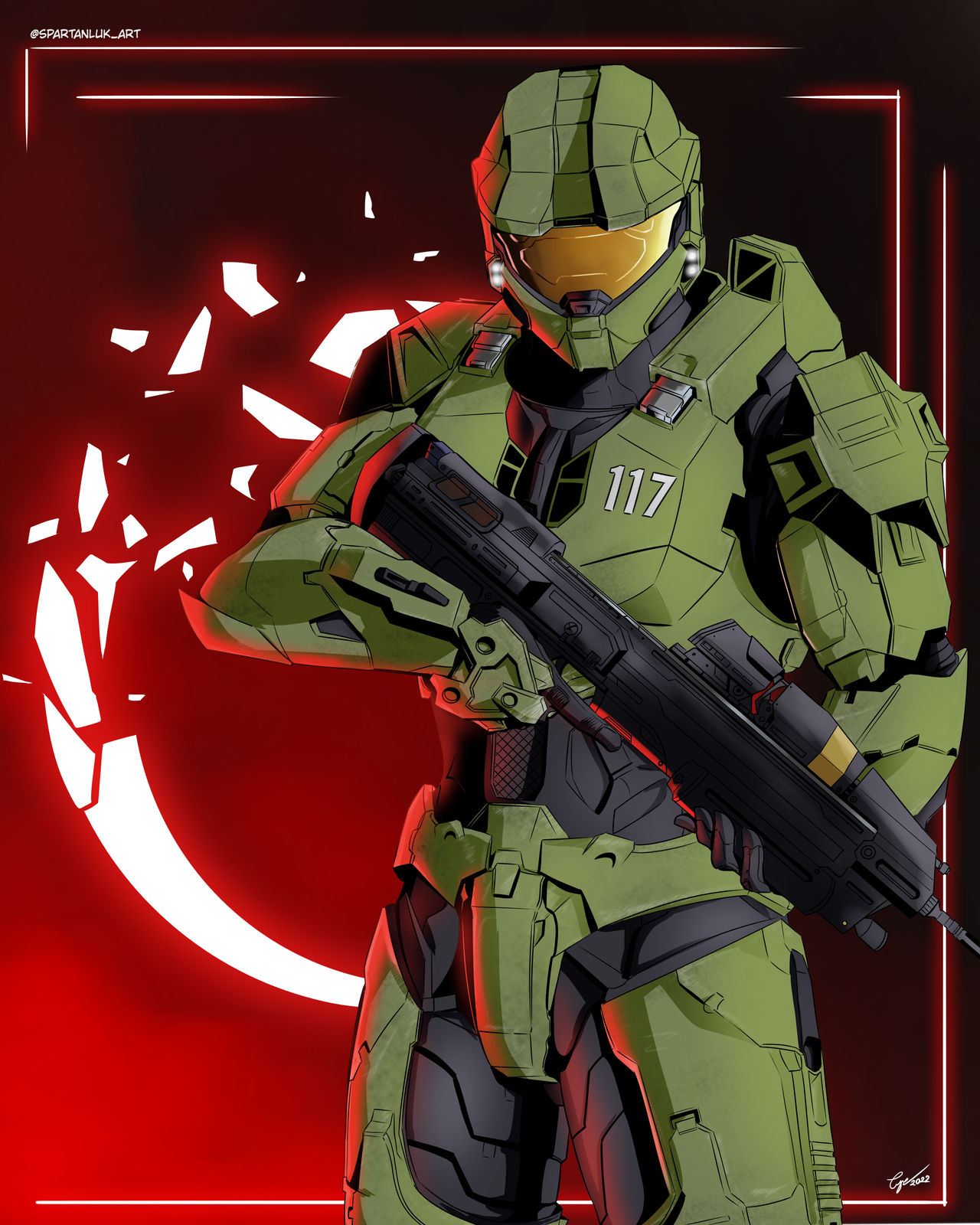 Master Chief (Halo Infinite) by SpartanlukZt on DeviantArt