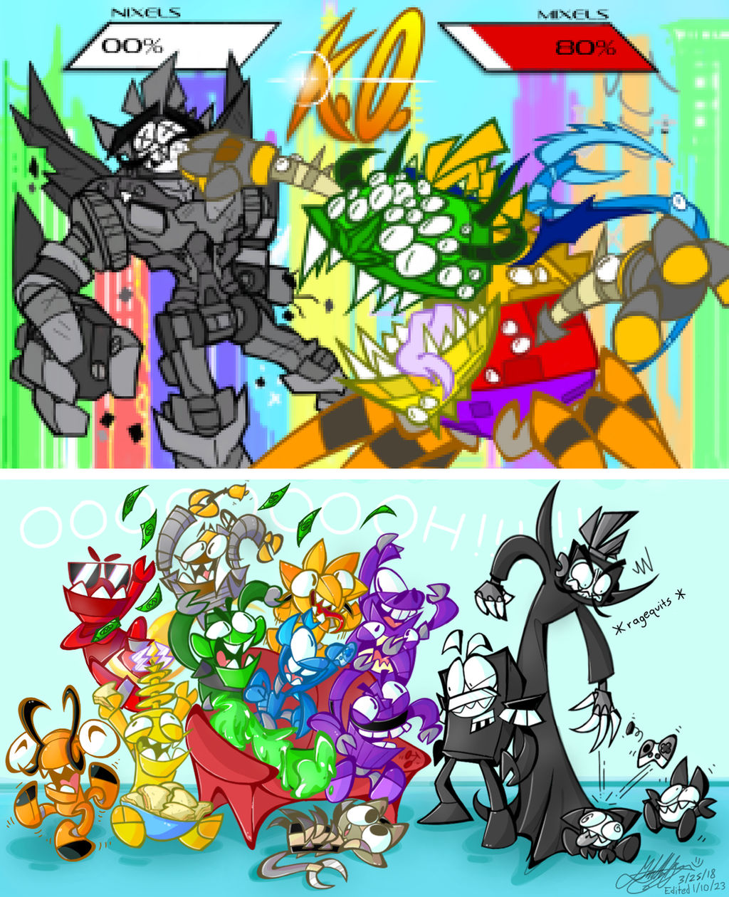 Ragequit by GabythePurpleSheep on DeviantArt