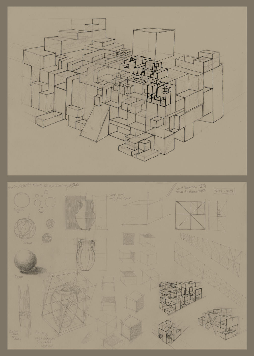 Perspective Reference Practice Perspective practice by ralidraws on DeviantArt