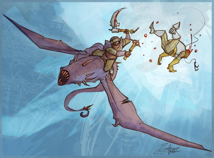 mounted:04 'psyclone' by jouste on DeviantArt