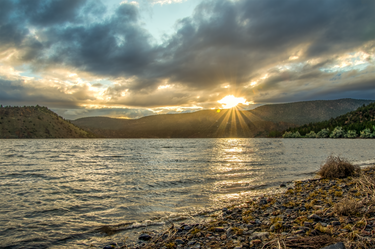 Lakeside Sunset