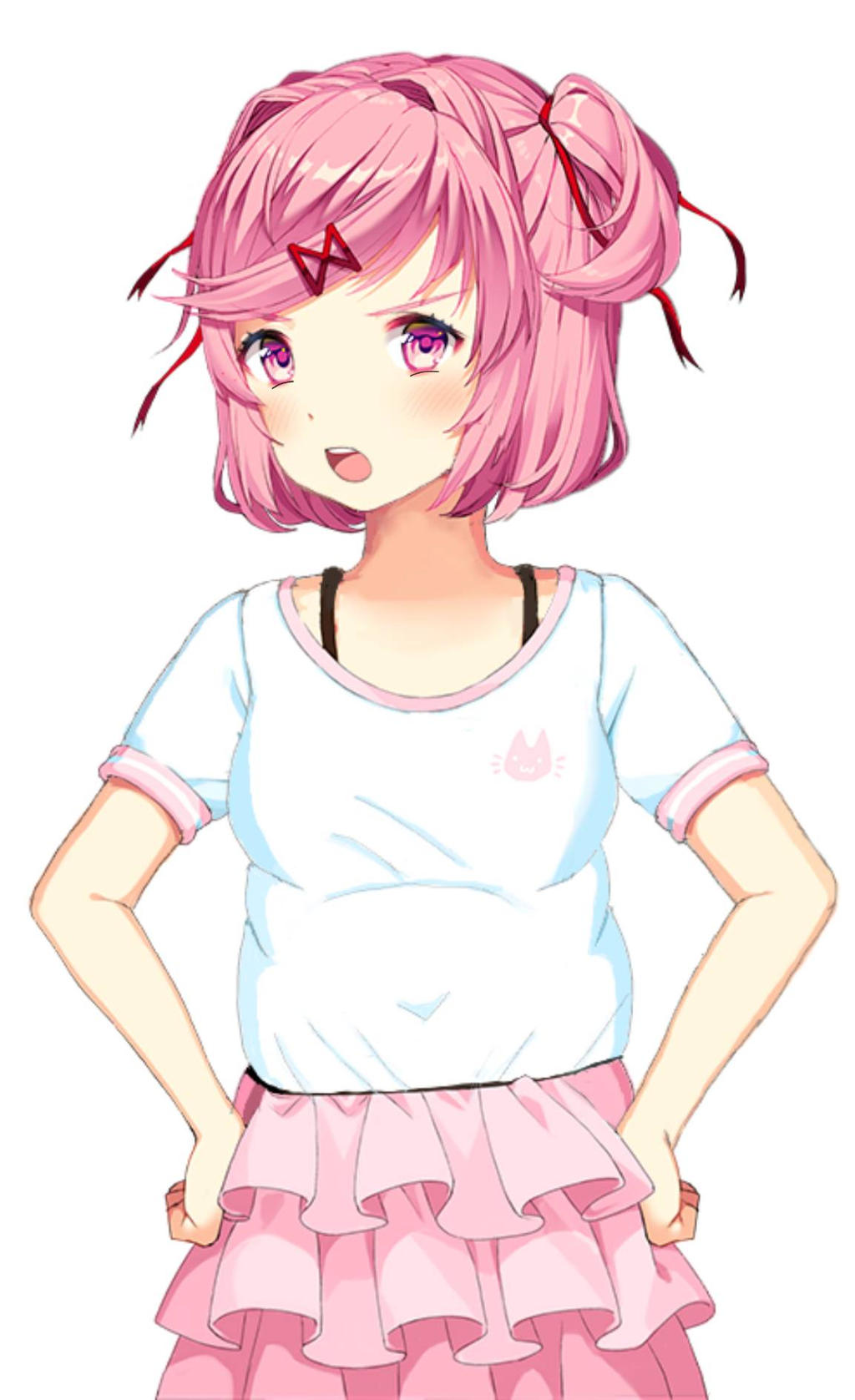 Natsuki Cube Natsuki eats many cubcakes. by victoriousboss on DeviantArt