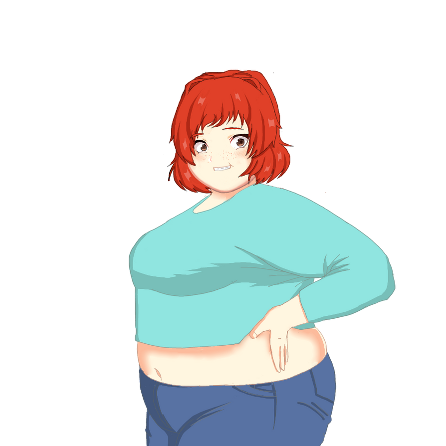 Fat OC Victoria by victoriousboss on DeviantArt
