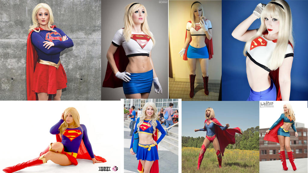 Cosplay Comparison - Supergirl by AMac145