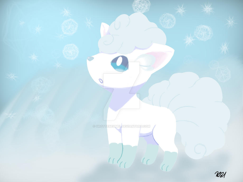 Alolan Vulpix by Grotteneumel on DeviantArt