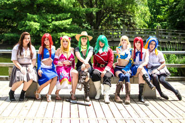 Fairy Tail Beauties...and Freed.