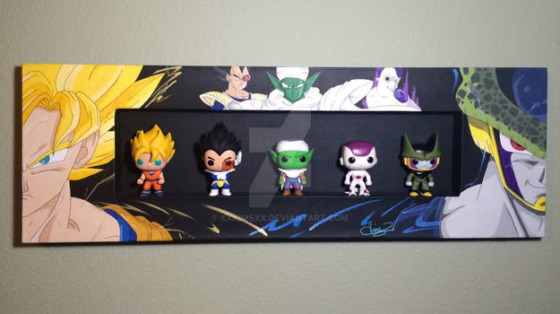 Shadow Display Box Painting for Dragon Ball Z Pops