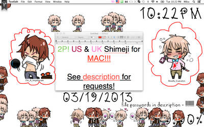 -Mac- 2PUS and 2PUK -Mac- Shimeji