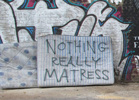 nothing matress still