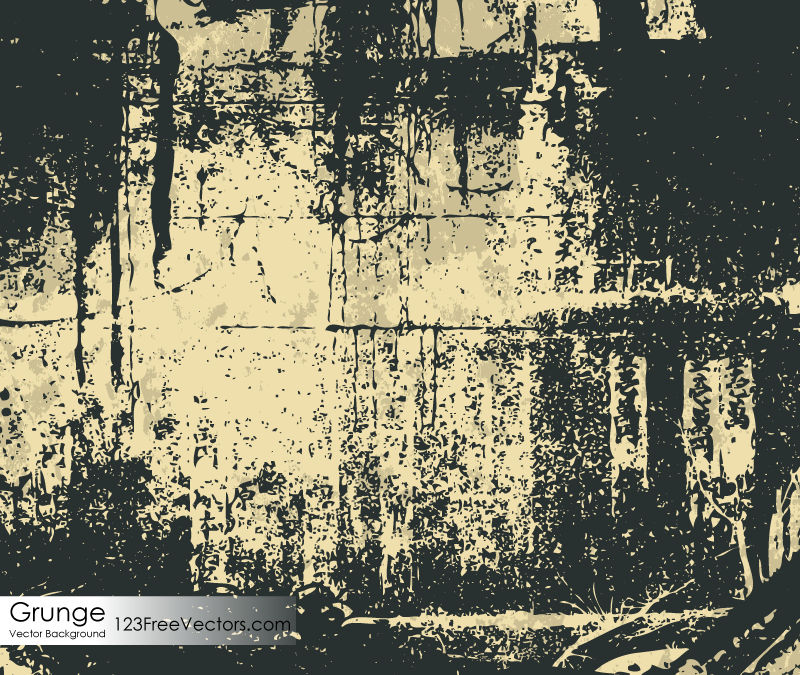 Grunge Background Vector Template By 123freevectors On DeviantArt