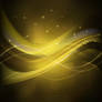 Black Yellow Wave Background Free Vector