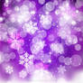 Purple Christmas Bokeh Lights Background Free