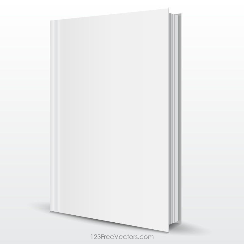 Blank Book Cover Free Vector by 123freevectors on DeviantArt