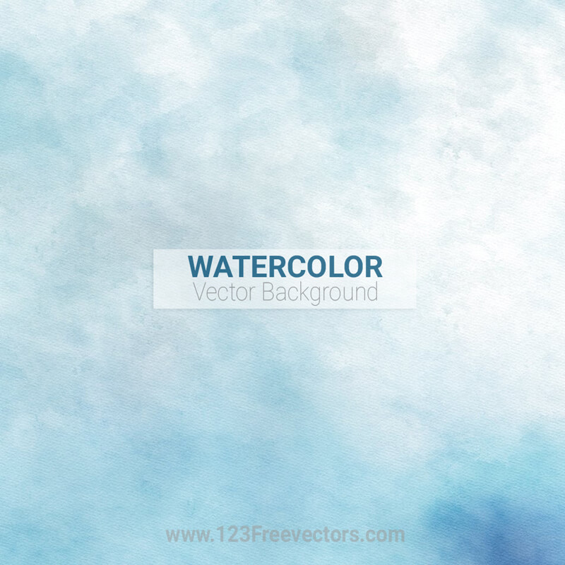 Blue Watercolor Background Free Vector by 123freevectors on DeviantArt