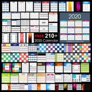 2020 Calendar Free Download