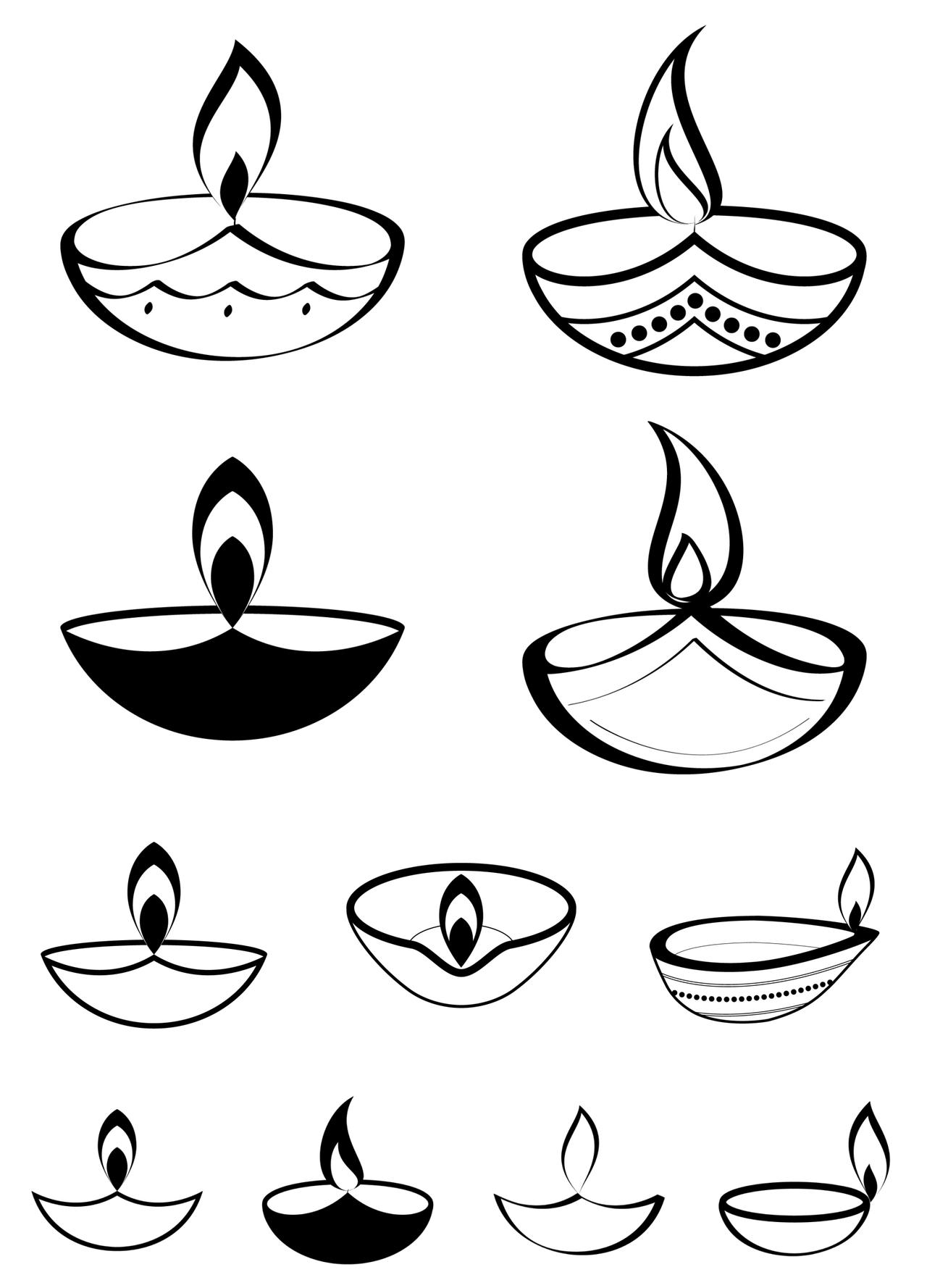 Diya Clip Art By 123freevectors On DeviantArt diya-clip-art-by-123freevectors-on-deviantart