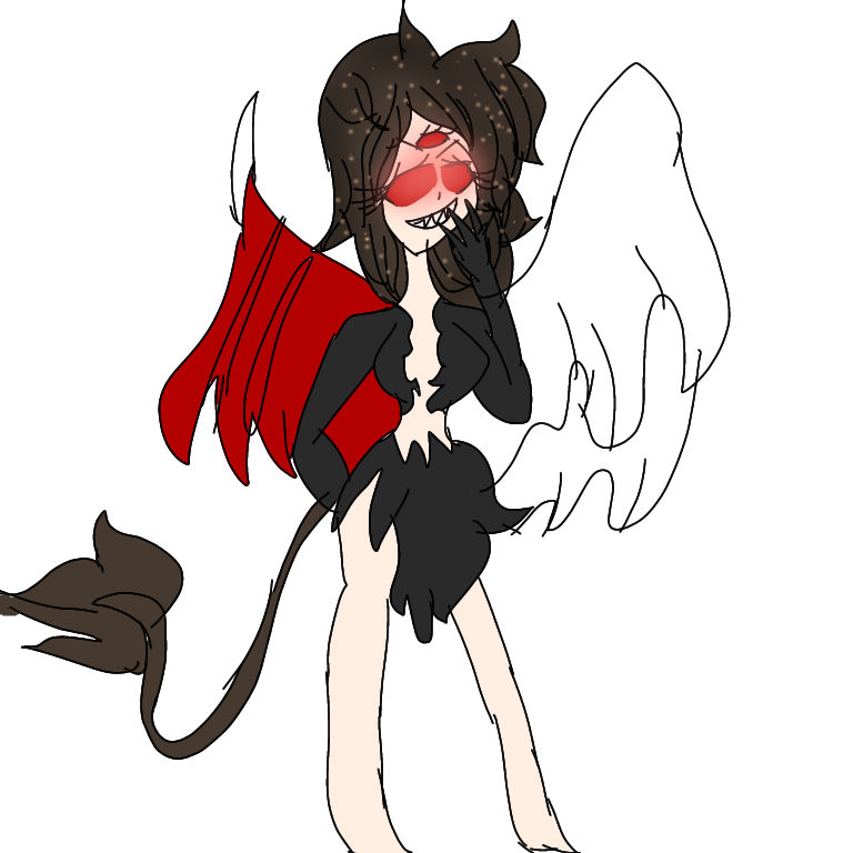 Beutiful Devil Form Devil form (AT) by Camiilaqxo on DeviantArt