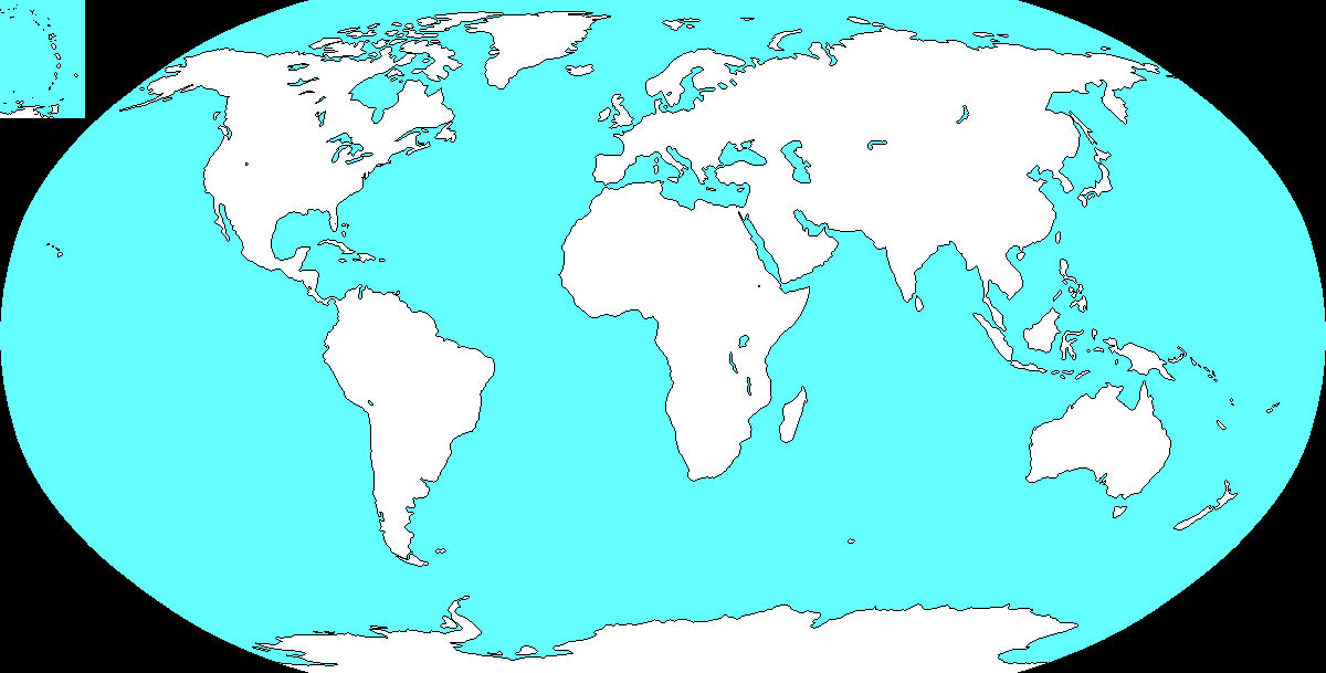 Map Without A Frame Blank World Map No Borders by DeluxePac-Man on DeviantArt