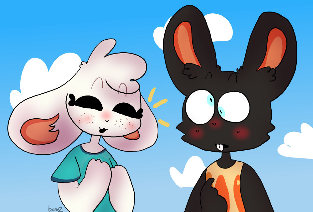Klosfriends Bad Rabbit Rabbit Friends by Blue-bonez on DeviantArt