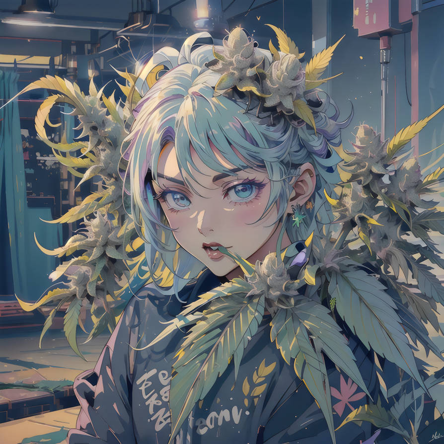AI Generated - 420 Special - Mary Jane by LizzyRascal on DeviantArt