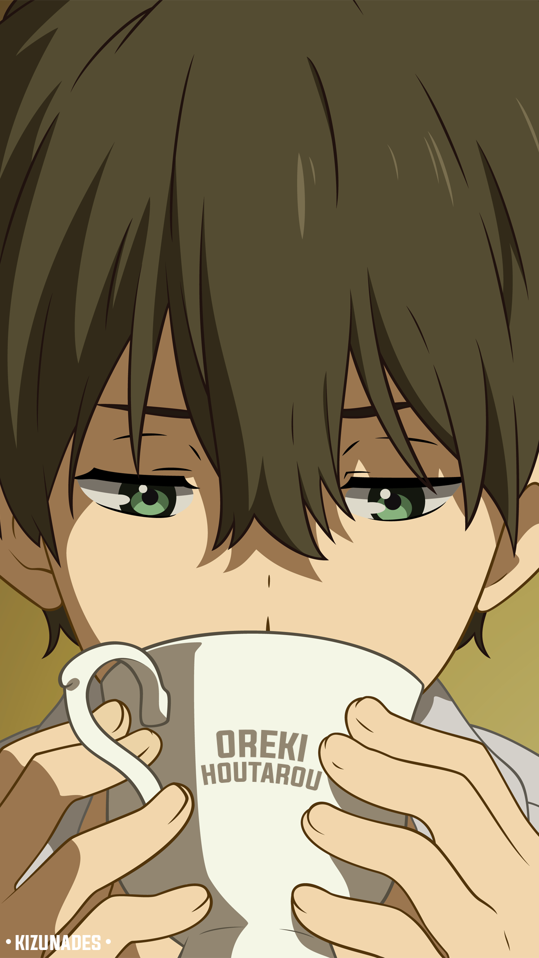 Oreki Houtarou Smartphone Wallpaper by Kizunades on DeviantArt