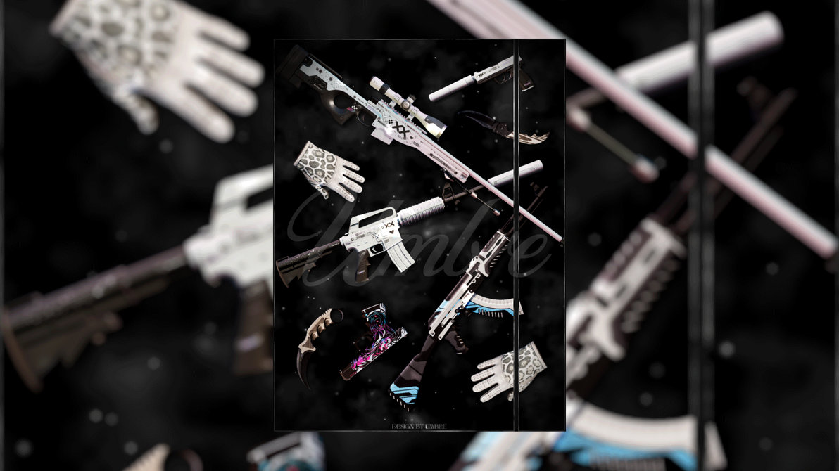 CS2 Space Floating Skins #White | Steam Artwork by 7Umbre on DeviantArt