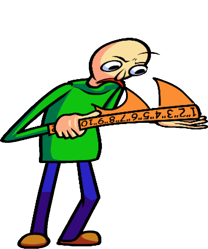FNF Baldi Angry by ZombiMateusz on DeviantArt