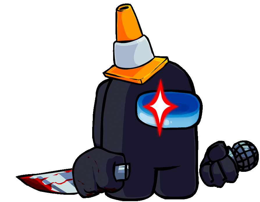 FNF Black Impostor by ZombiMateusz on DeviantArt