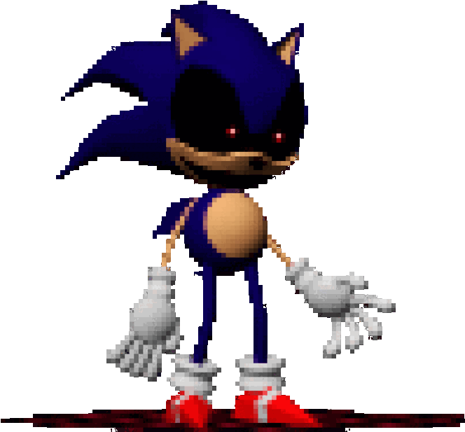 Sonic EXE - Download Free 3D model by cleverdamontoutube  (@cleverdamontoutube) [2f29797]