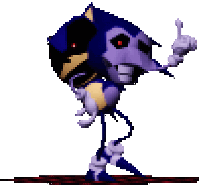 Majin Sonic Face [Gif] by dObnUT on DeviantArt