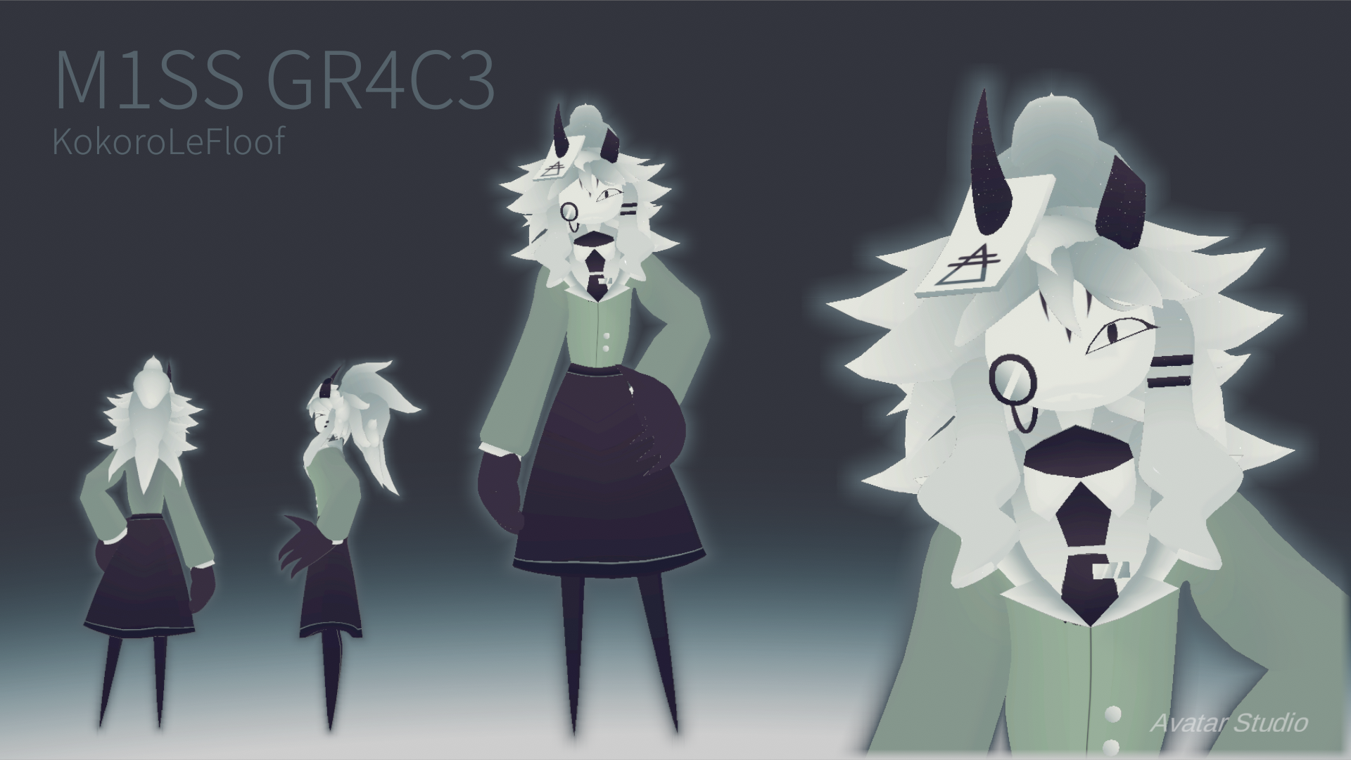 VRChat Avatar Intro: Miss Grace by ZombiMateusz on DeviantArt