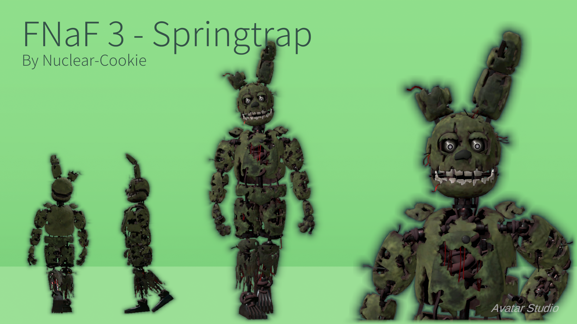 Spring Trap Vrchat Models VRChat Avatar Intro: Springtrap by ZombiMateusz on DeviantArt
