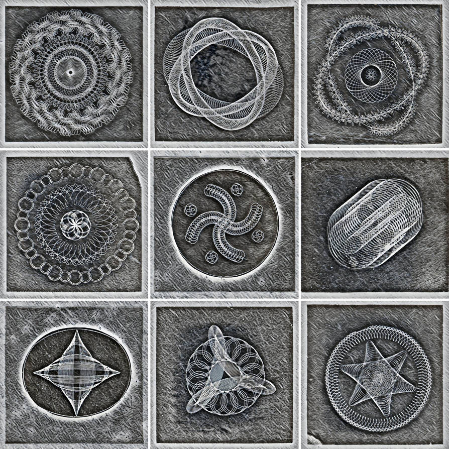 48 Lathe Patterns I by buskyacht on DeviantArt